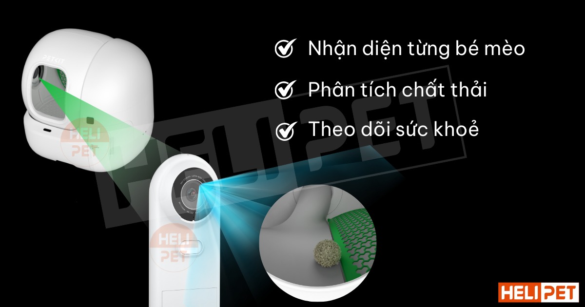 Máy dọn vệ sinh mèo PETKIT PUROBOT MAX PRO