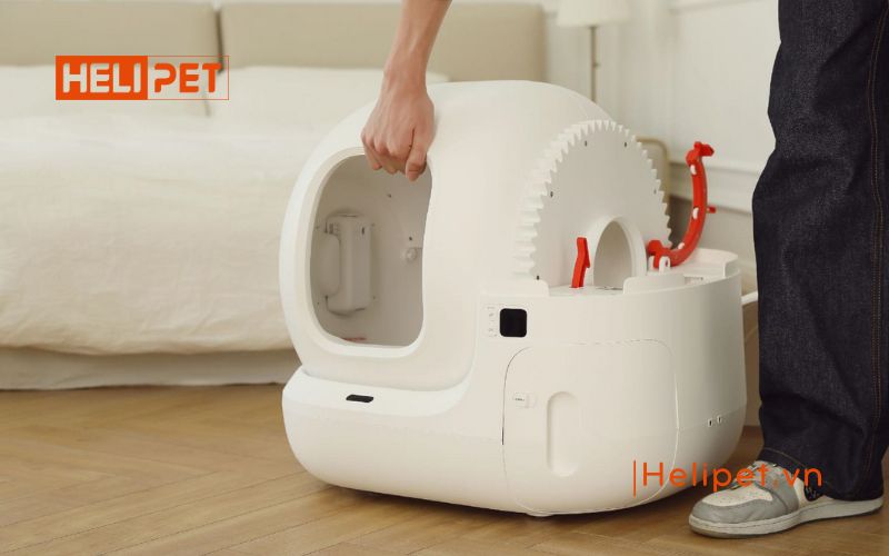 sửa máy dọn phân mèo