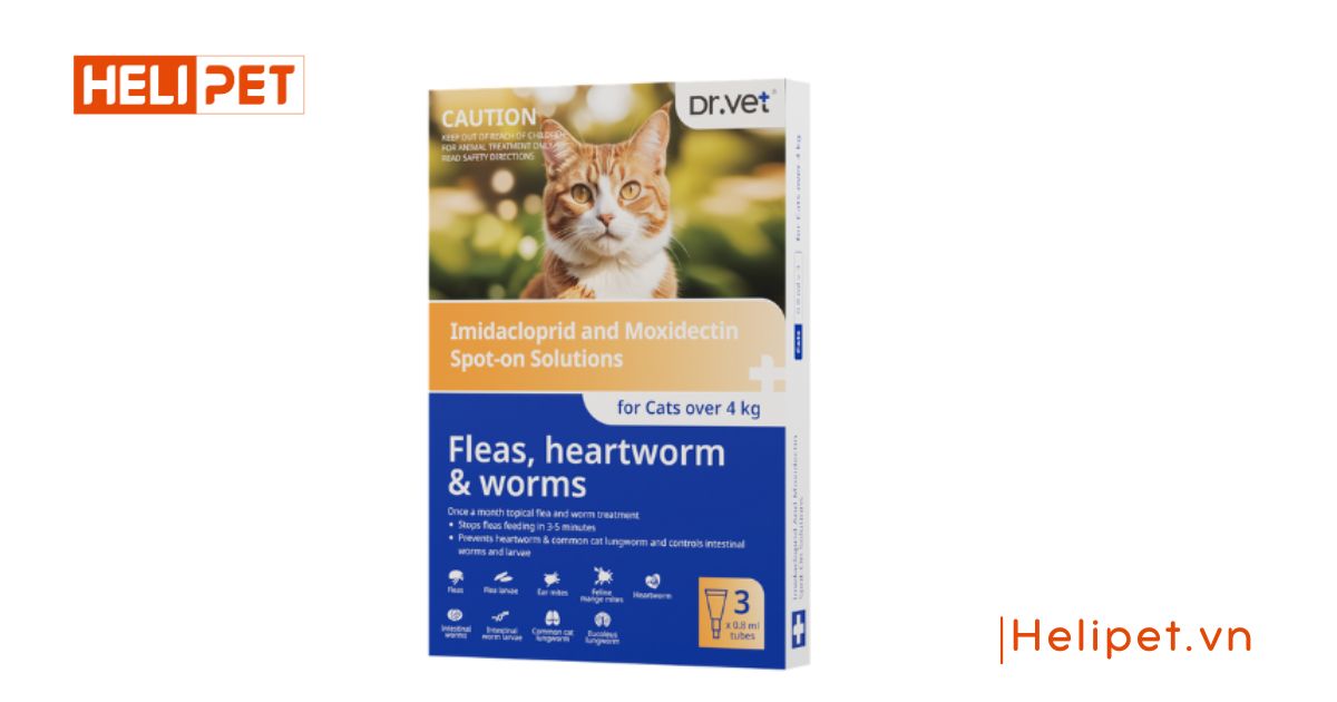 thuốc trị ve rận cho chó mèo