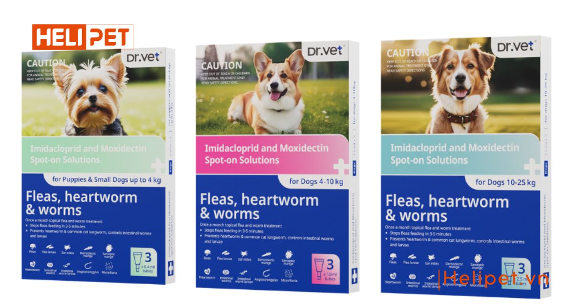thuốc trị ve rận cho chó mèo