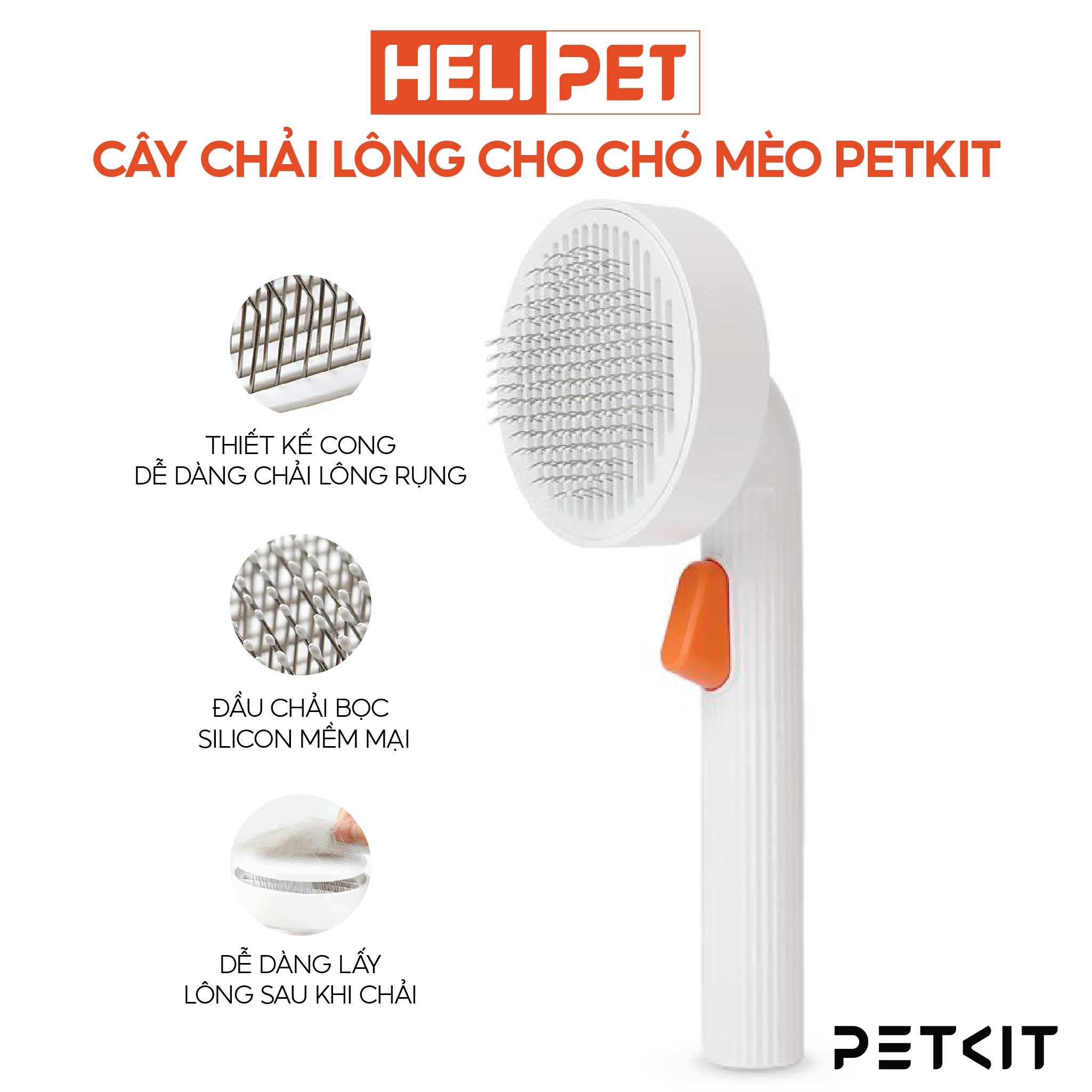 Lược chải lông cho thú cưng PETKIT