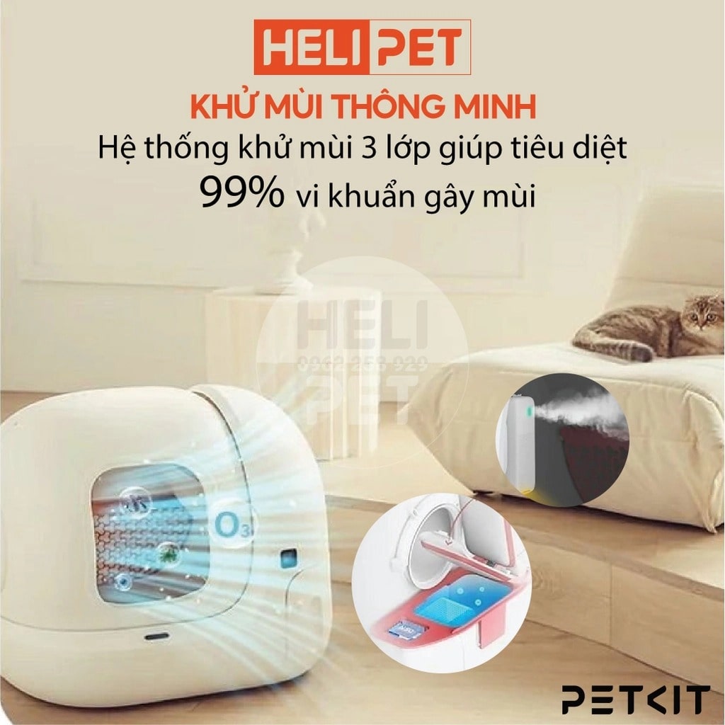 Máy dọn vệ sinh mèo PETKIT PURA MAX 2024