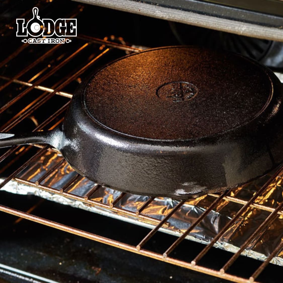 Cách tôi chảo gang mới mua bằng lò nướng