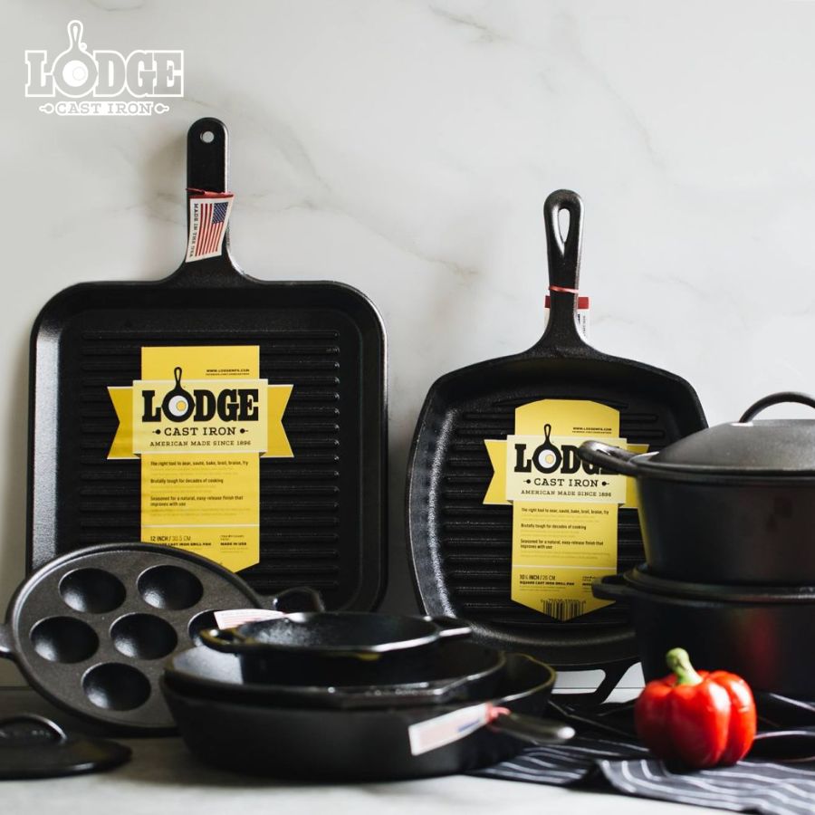 Lodge - Thương hiệu chảo gang dùng cho bếp từ uy tín, chất lượng