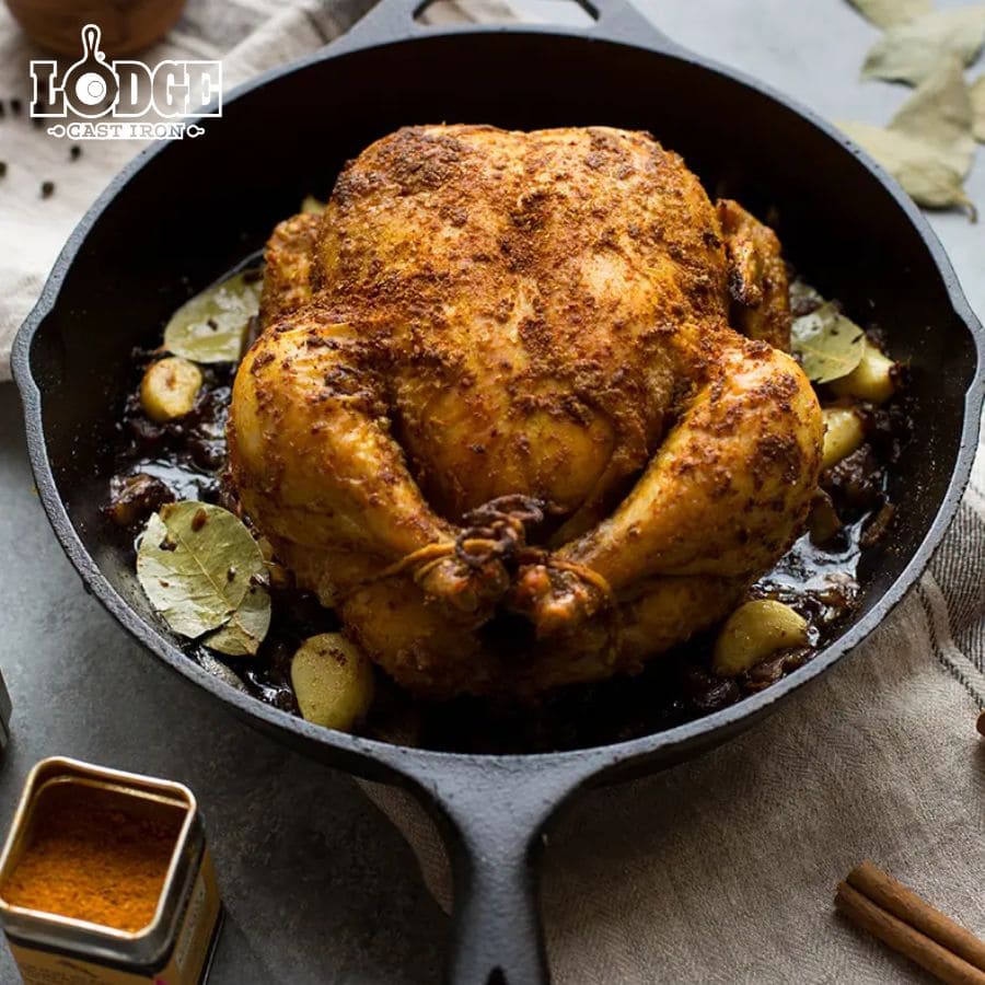 Chảo gang Lodge làm món nướng thơm ngon