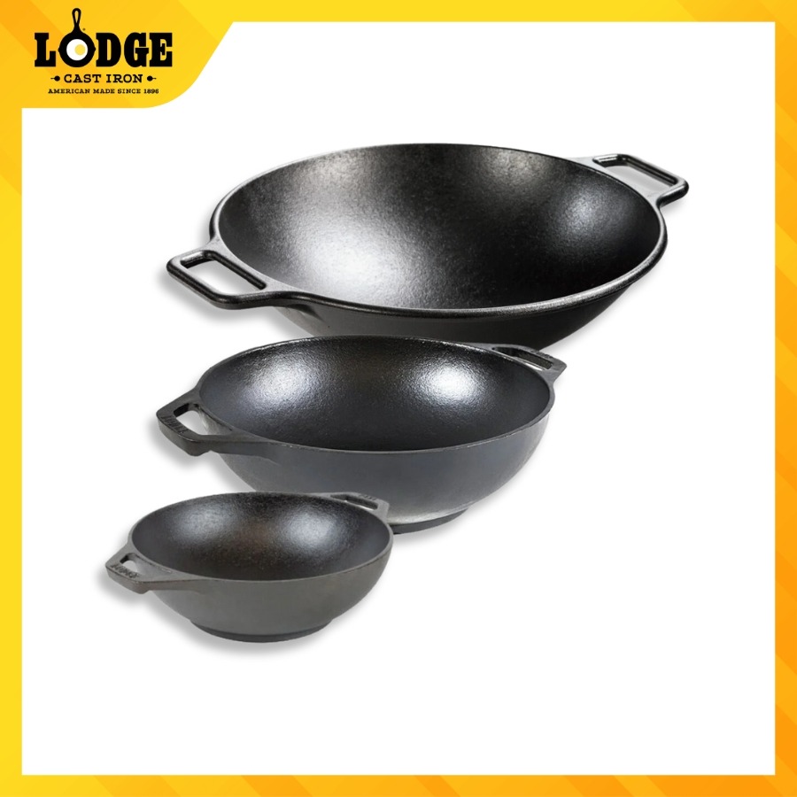 Chảo Lodge Wok thích hợp cho món xào