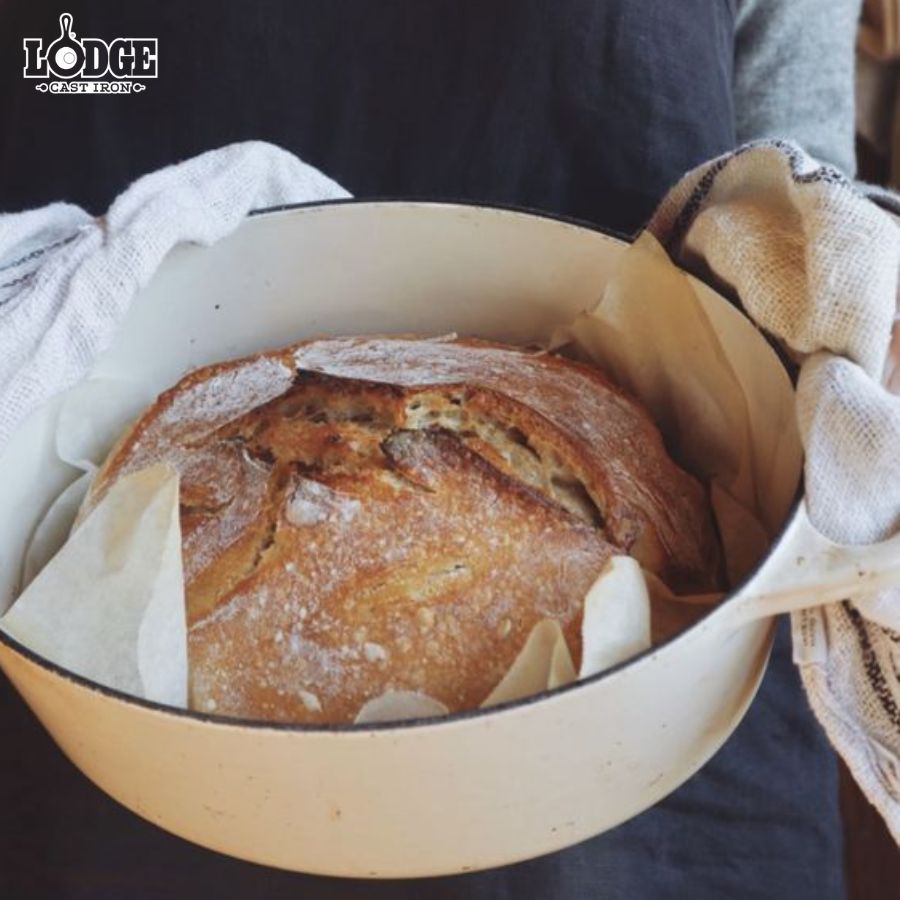 Bánh mì nướng bằng nồi gang