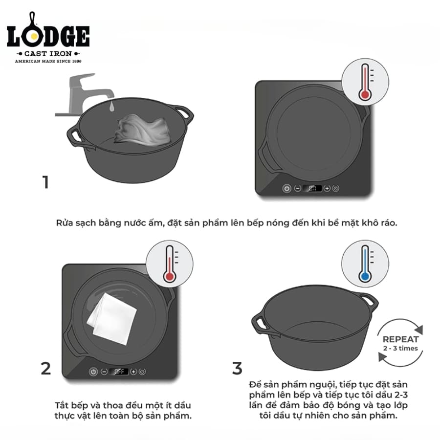 Cách tôi dầu bằng bếp từ