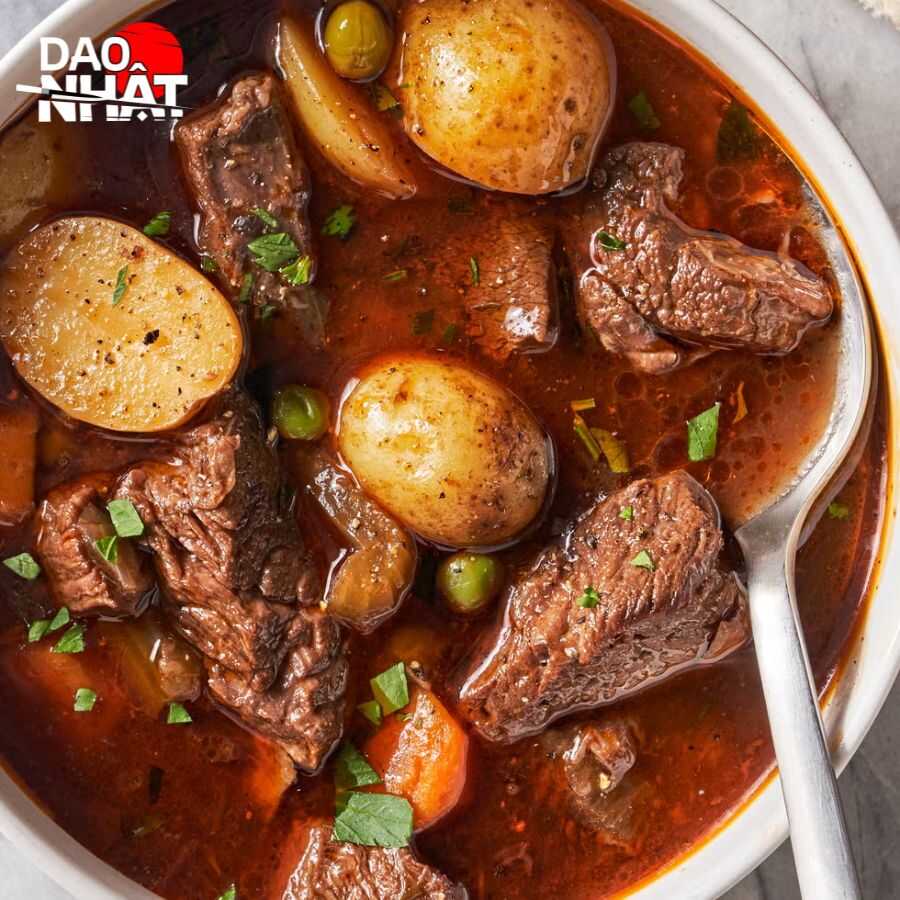 Hâm nóng lại thịt bò hầm khoai tây