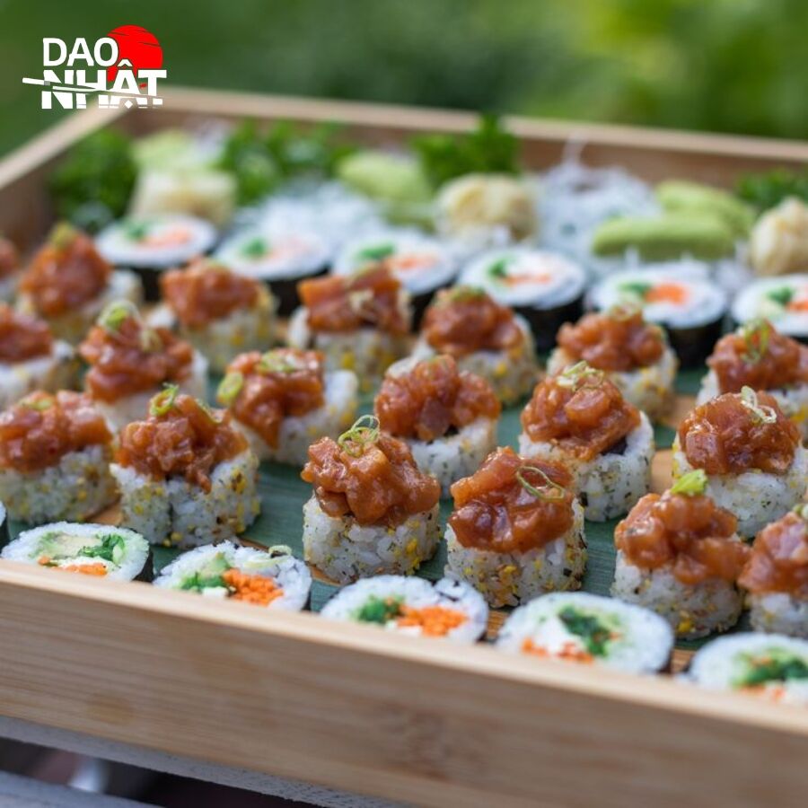 cách làm sushi cuộn