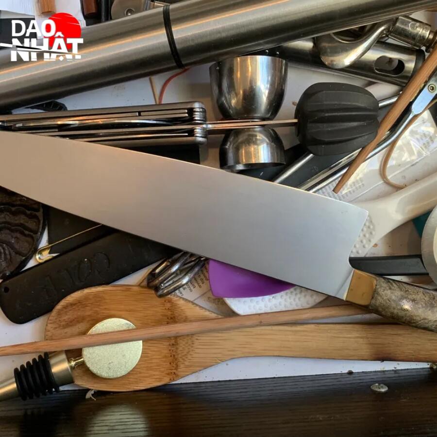 Không bảo quản dao đúng hướng dẫn