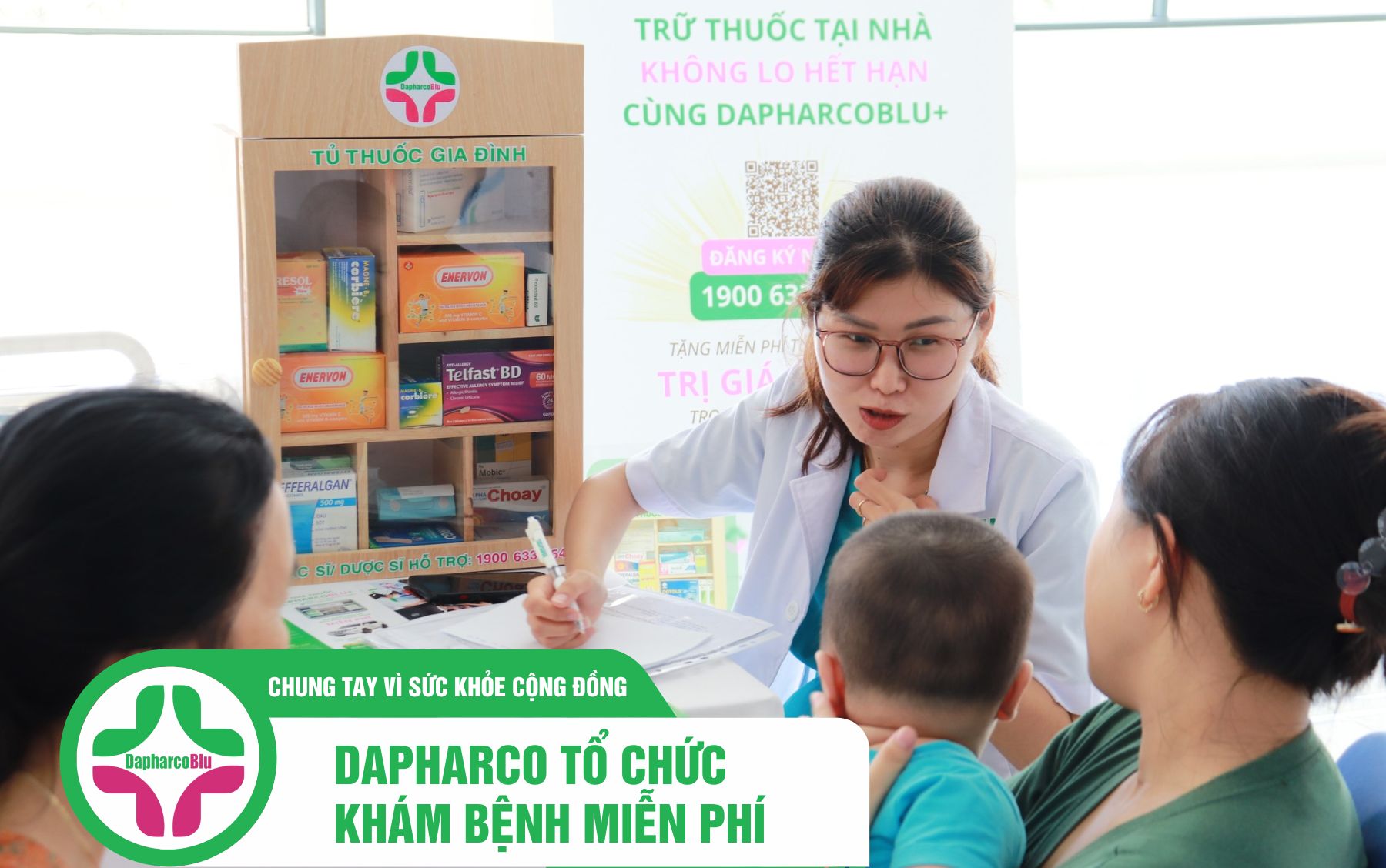 Dapharco Tổ Chức Khám Bệnh Miễn Phí: Chung Tay Vì Sức Khỏe Cộng Đồng