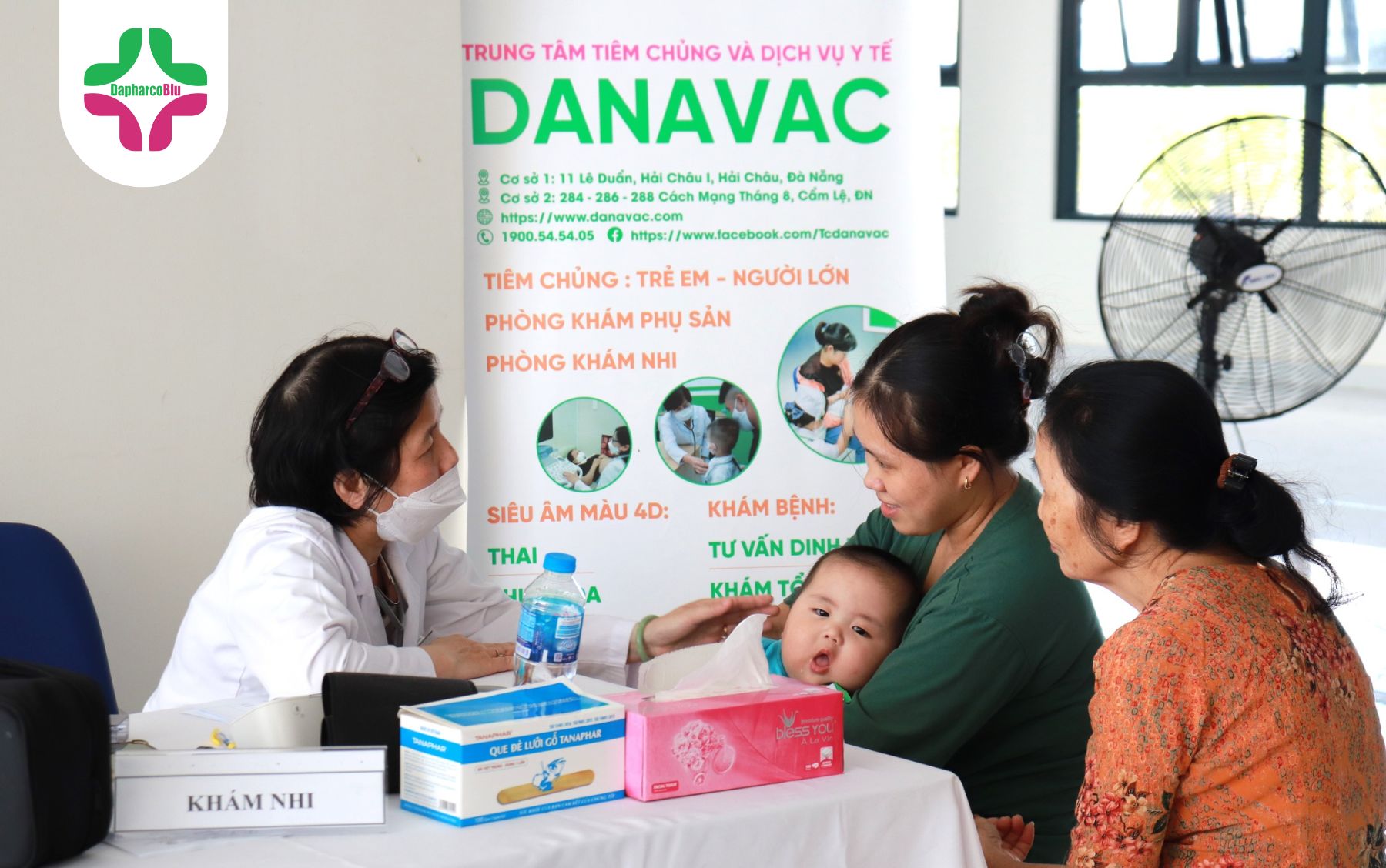 Dapharco Tổ Chức Khám Bệnh Miễn Phí  Chung Tay Vì Sức Khỏe Cộng Đồng