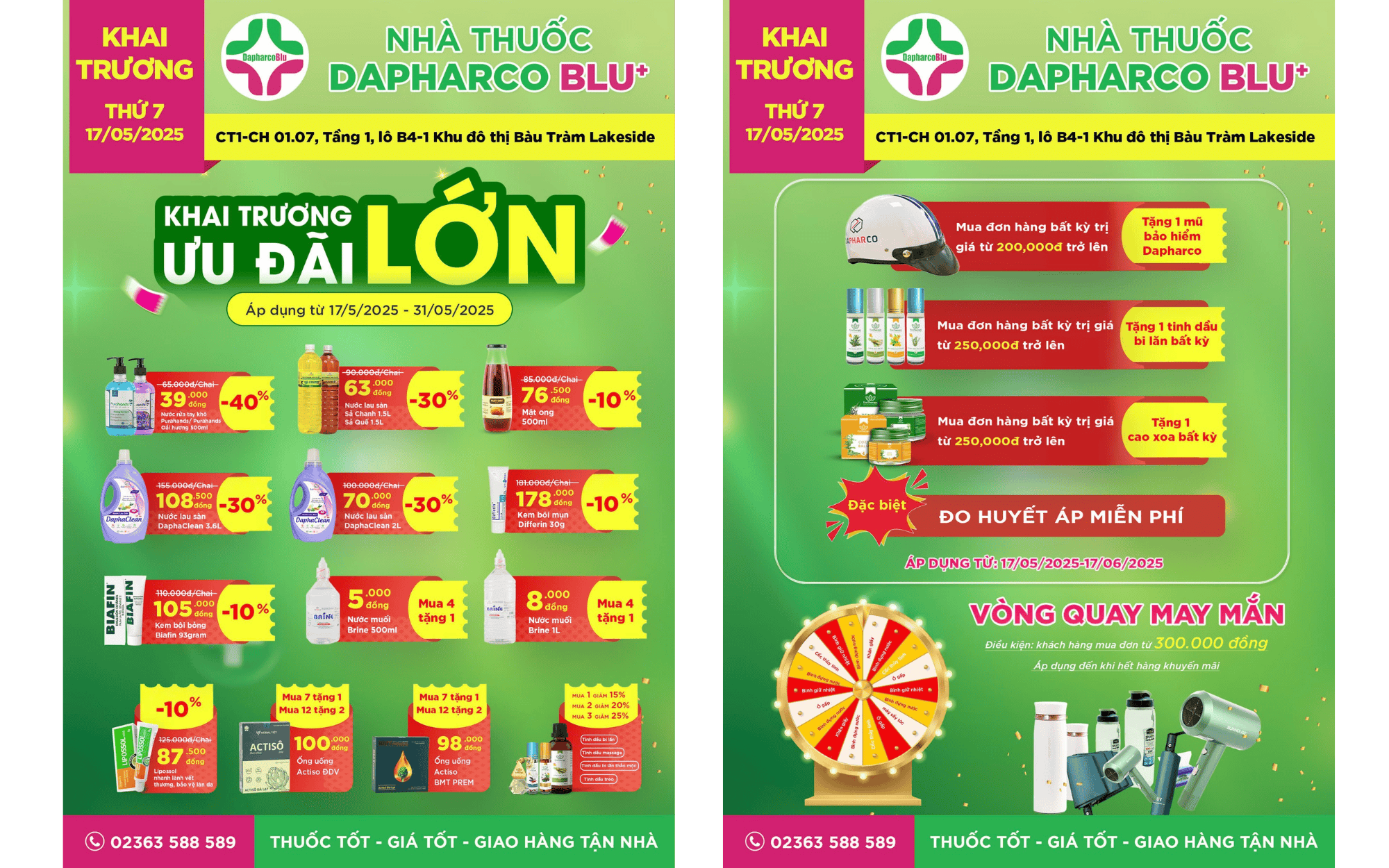 dapharcoblu-pharmacy-chinh-thuc-khai-truong-tai-chung-cu-bau-tram-lakeside-da-nang