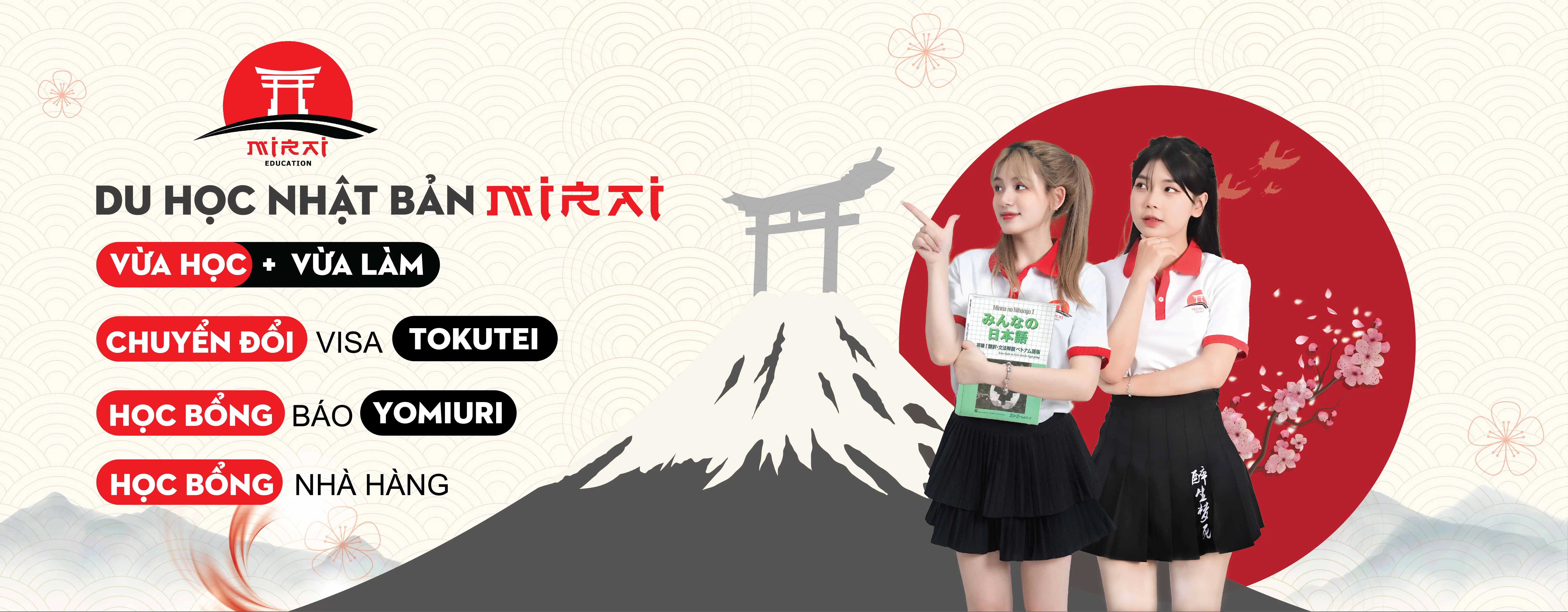 Du Học Nhật Bản Mirai