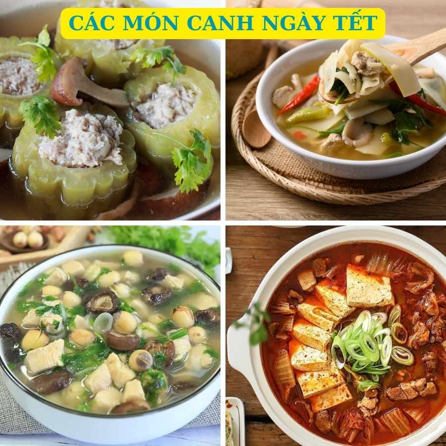các món canh trong mâm cỗ ngày tết