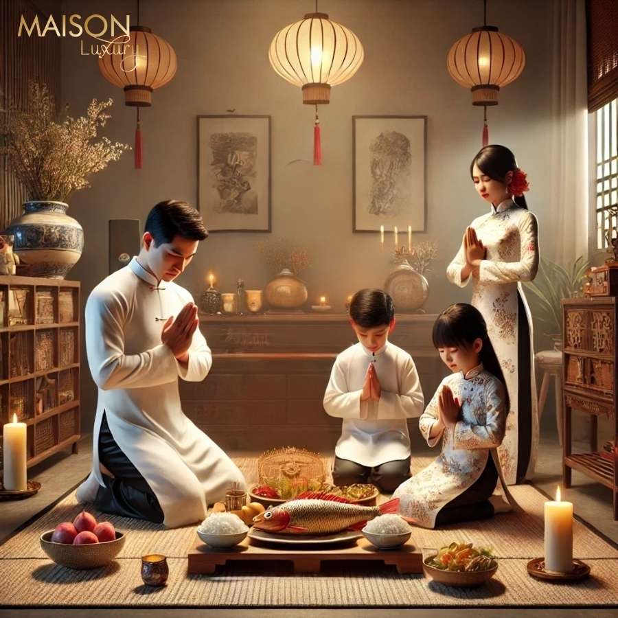 phong tục ngày tết - cúng ông công ông táo