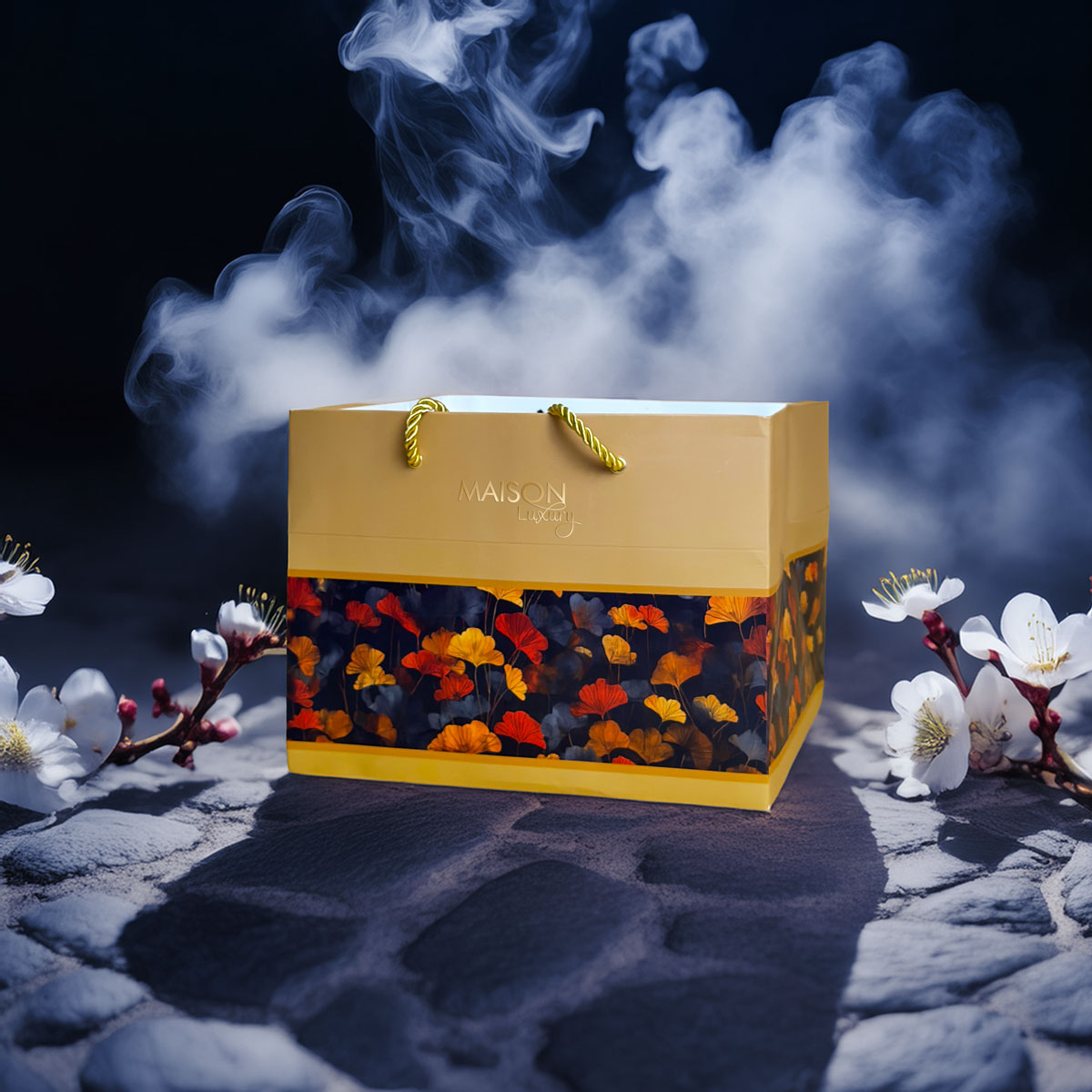 Hộp Quà Tết Maison Elites 2-Thiết kế 2 tầng cao cấp