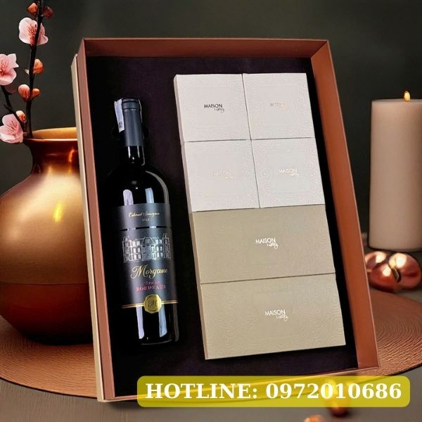 Hộp quà tết 800k giá rẻ Maison