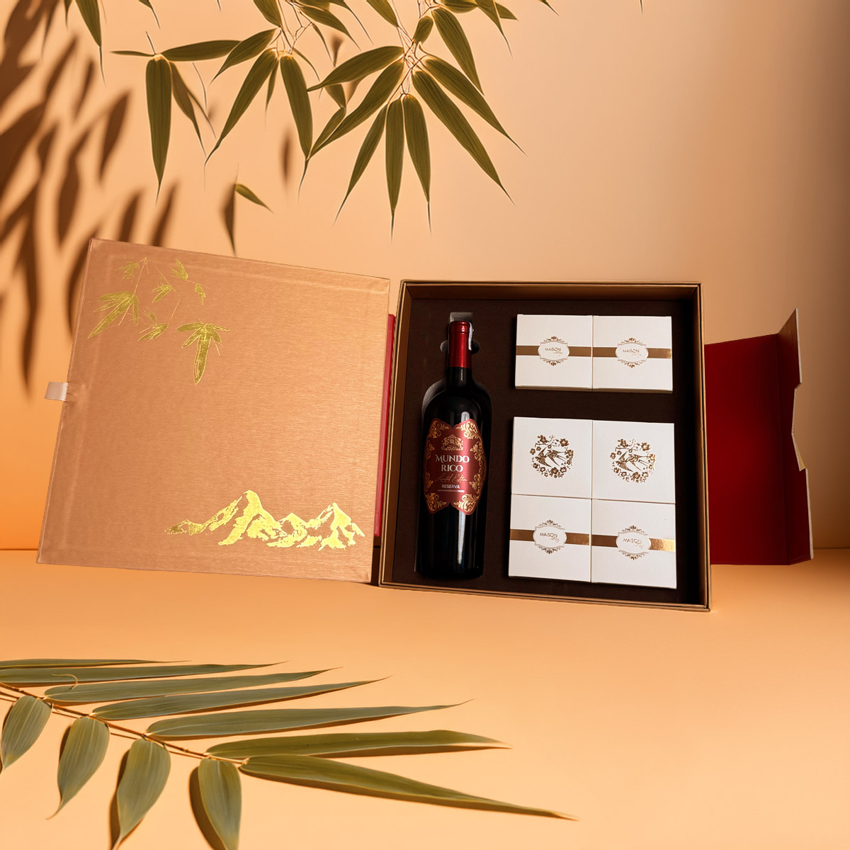 Hộp Quà Tết Maison Kim Trúc 3 - Tặng đối tác, bạn bè, người thân