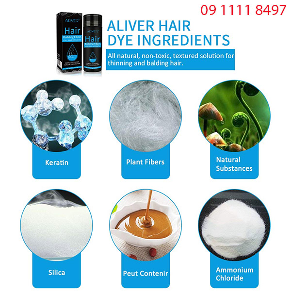thành phần elaimei hair building fibers