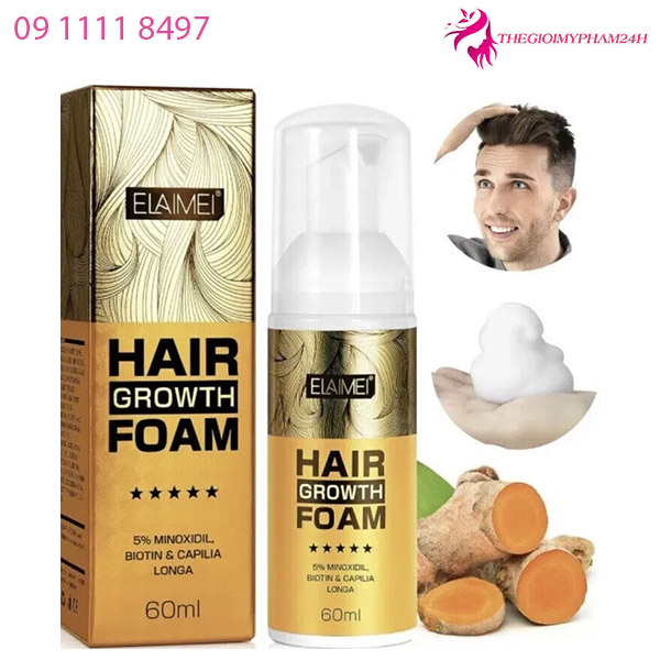 elaimei hair growth foam là gì