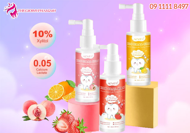 thành phần aliver kids oral spray