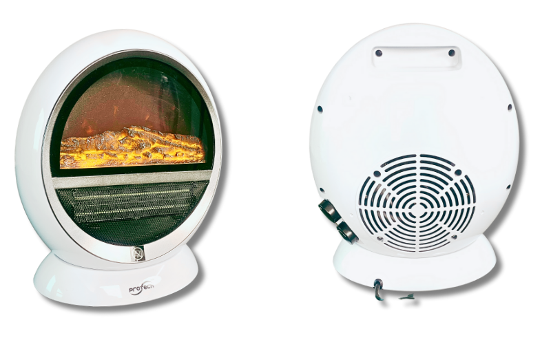 Máy Sưởi Ấm Để Bàn, Mô Phỏng Ngọn Lửa 3D