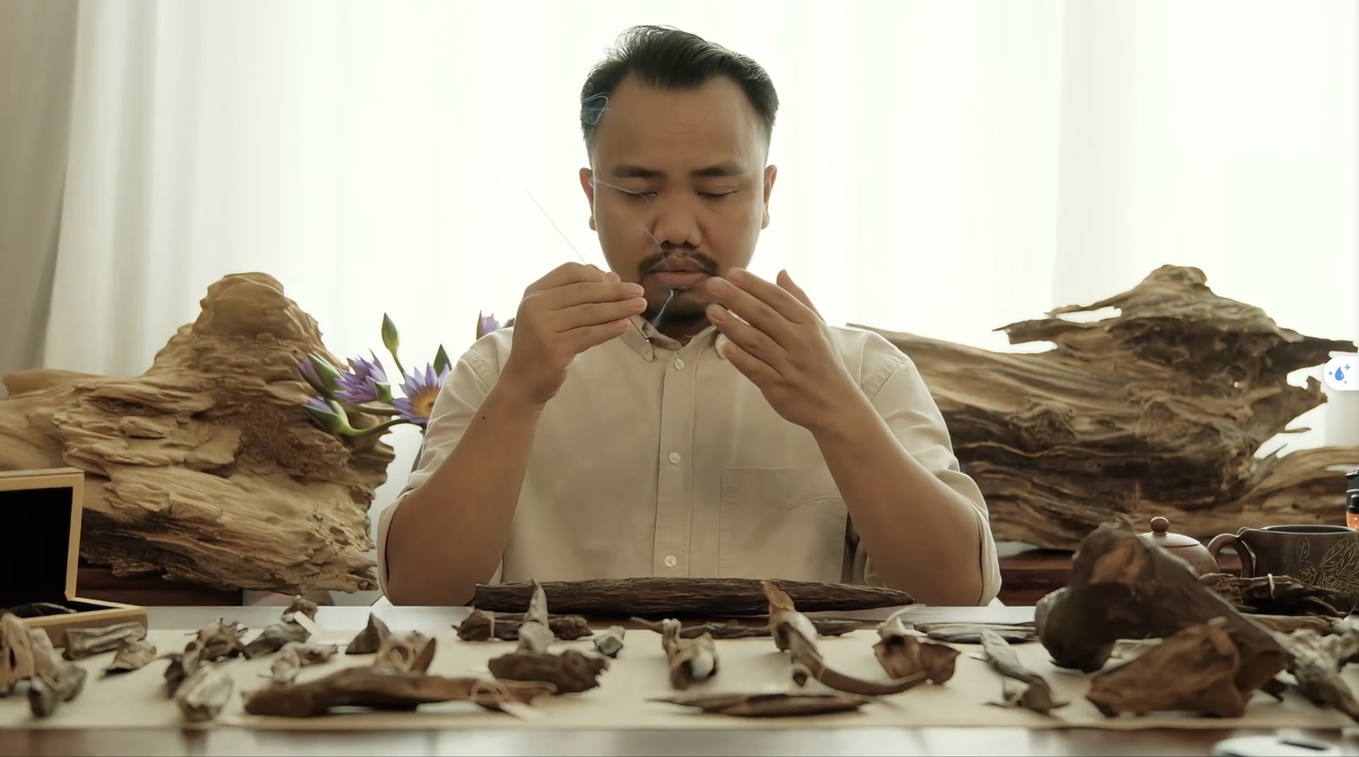 Anh Nguyễn Quốc Khánh - Chuyên gia nghiên cứu trầm hương & Co.Founder của Trầm Hương Ân Vũ