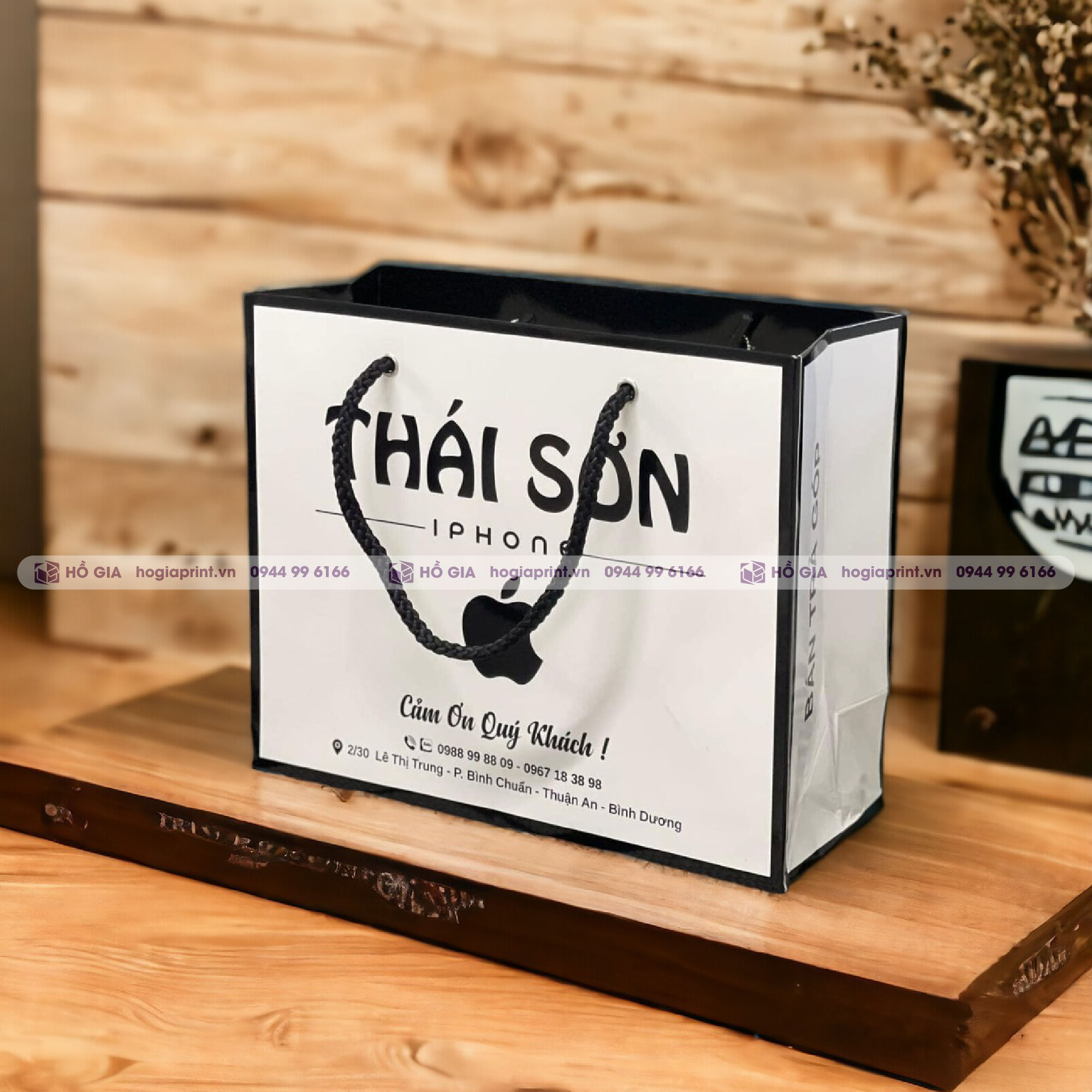 Túi giấy shop điện thoại giá rẻ