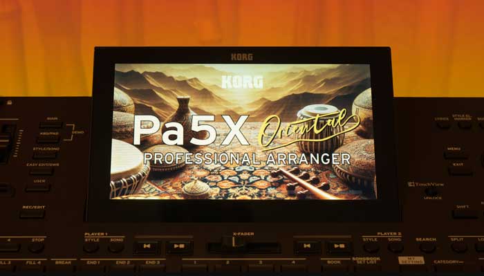 Arranger Workstation Korg Pa5X Oriental 76 - Chính hãng