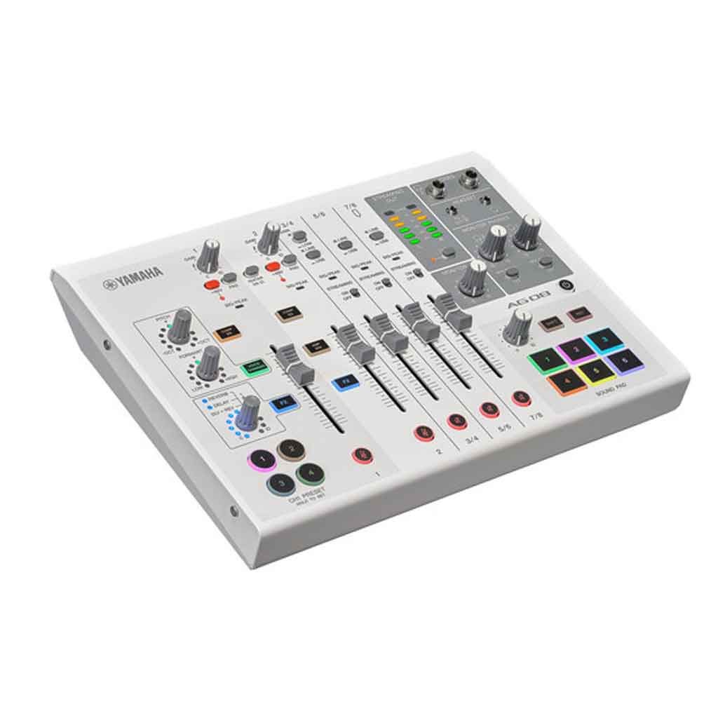 Bàn trộn USB với 8 kênh Yamaha AG08 | Chính hãng - Trả góp 0%