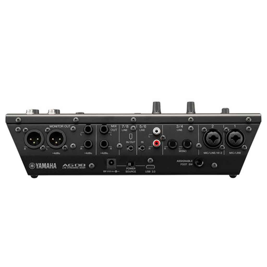 Bàn trộn USB với 8 kênh Yamaha AG08 | Chính hãng - Trả góp 0%