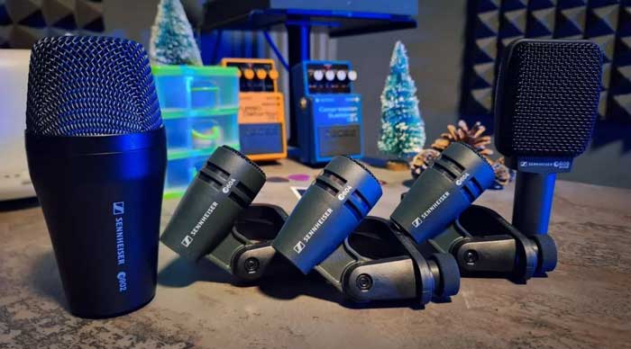 Bộ 3 micro trống Sennheiser e 604 | Chính hãng - Trả góp 0%