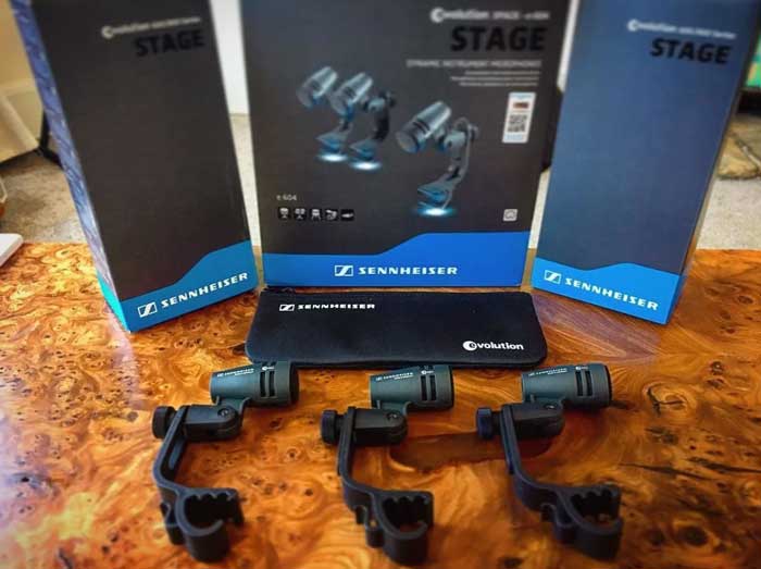 Bộ 3 micro trống Sennheiser e 604 | Chính hãng - Trả góp 0%