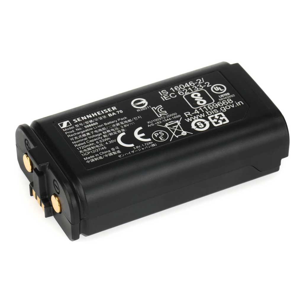 Bộ pin sạc Sennheiser BA 70 | Chính hãng - Trả góp 0%