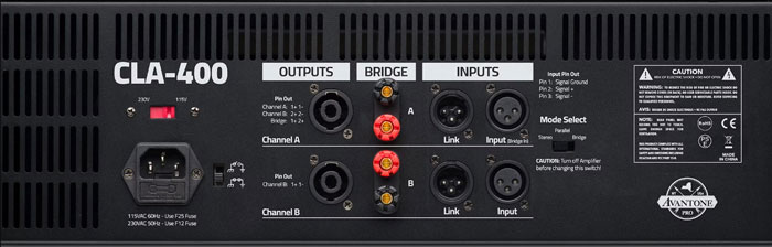 Bộ khuếch đại Avantone Pro CLA-400 | Chính hãng - Trả góp 0%