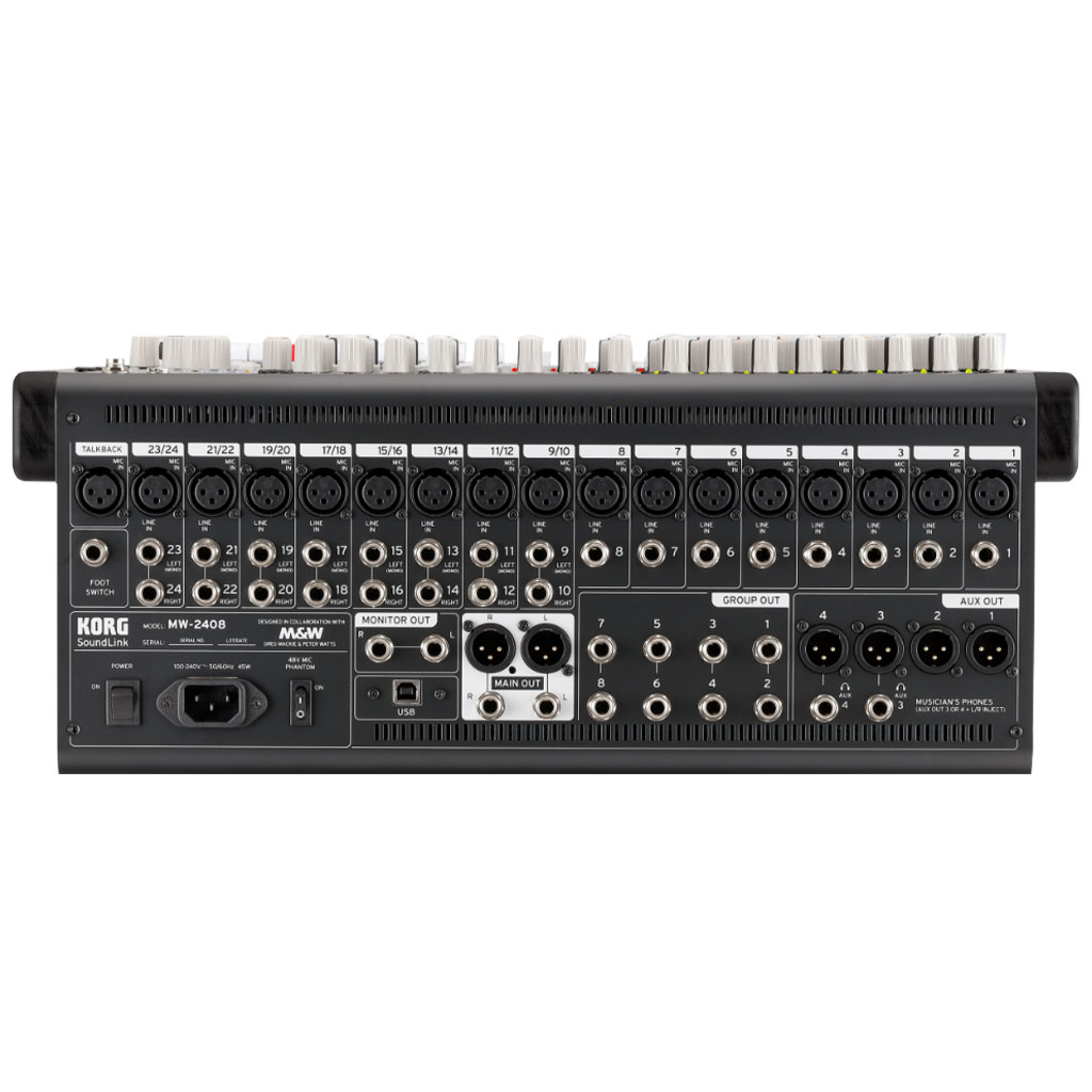 Bộ trộn âm thanh Korg SoundLink MW-2408 | Chính hãng - Trả góp 0%