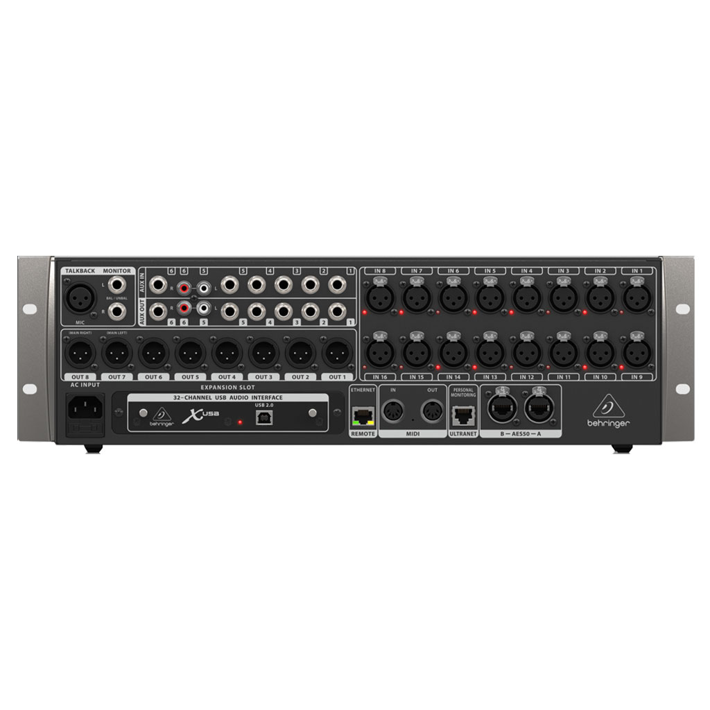 Bộ trộn kỹ thuật số Behringer X32 Rack | Chính hãng - Trả góp 0%