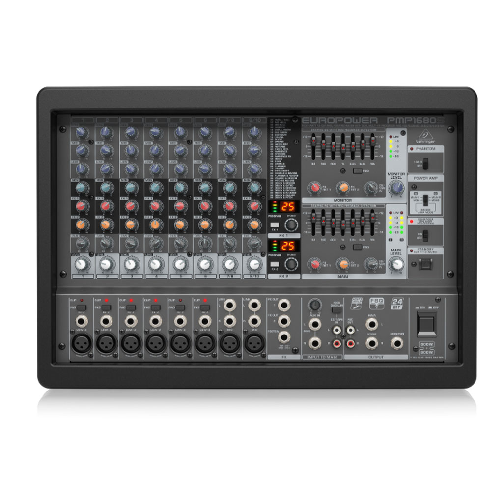 Bộ trộn nguồn Behringer Europower PMP1680S | Chính hãng - Trả góp 0%