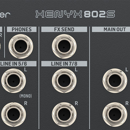 Bộ trộn tín hiệu Behringer Xenyx 802S | Chính hãng - Trả góp 0%