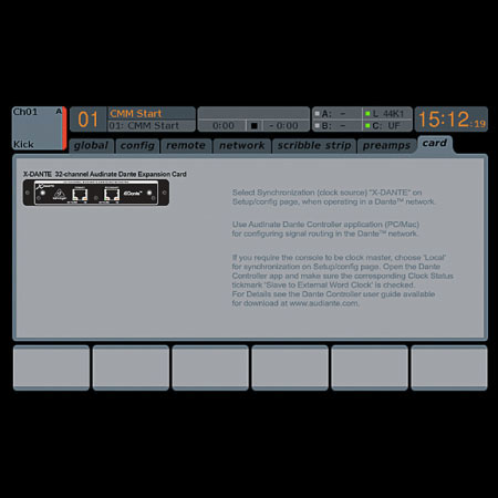 Card mở rộng Dante Behringer X-DANTE | Chính hãng - Trả góp 0%