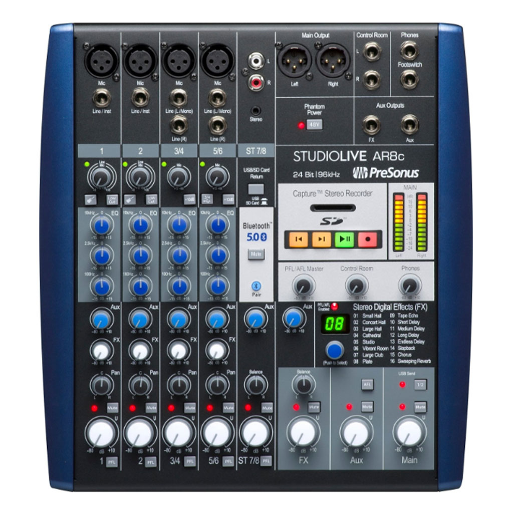 PreSonus Studio Live AR8c | Chính hãng - Trả góp 0%