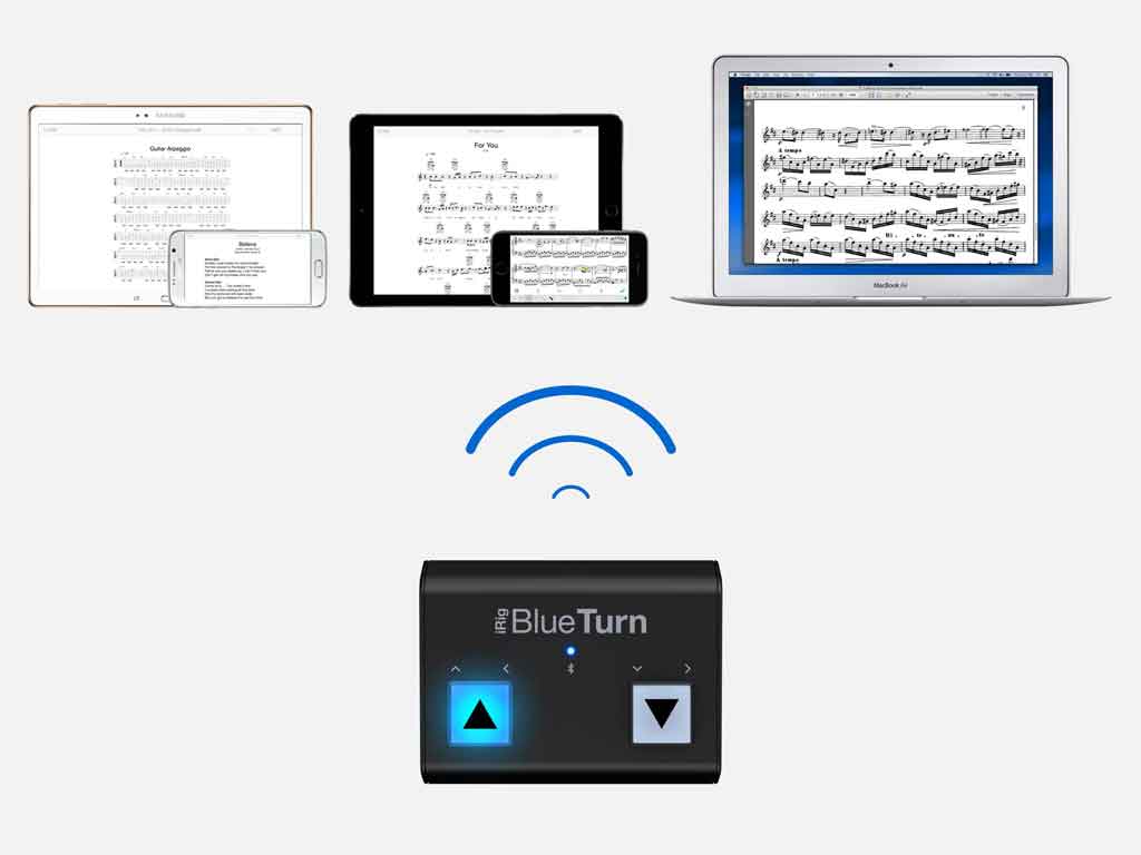 IK Multimedia iRig BlueTurn Bluetooth | Chính hãng - Trả góp 0%