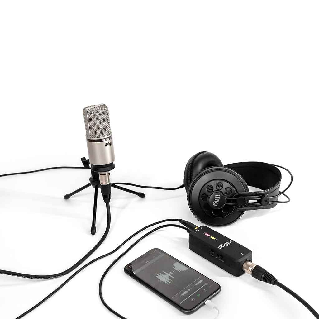 Micro IK Multimedia iRig Pre 2 - XLR | Chính hãng - Trả góp 0%