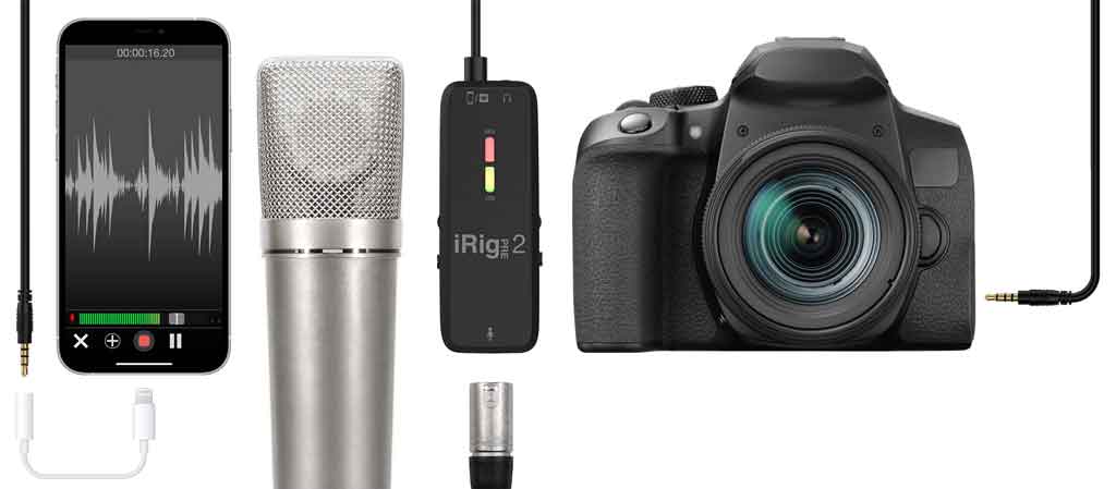 Micro IK Multimedia iRig Pre 2 - XLR | Chính hãng - Trả góp 0%