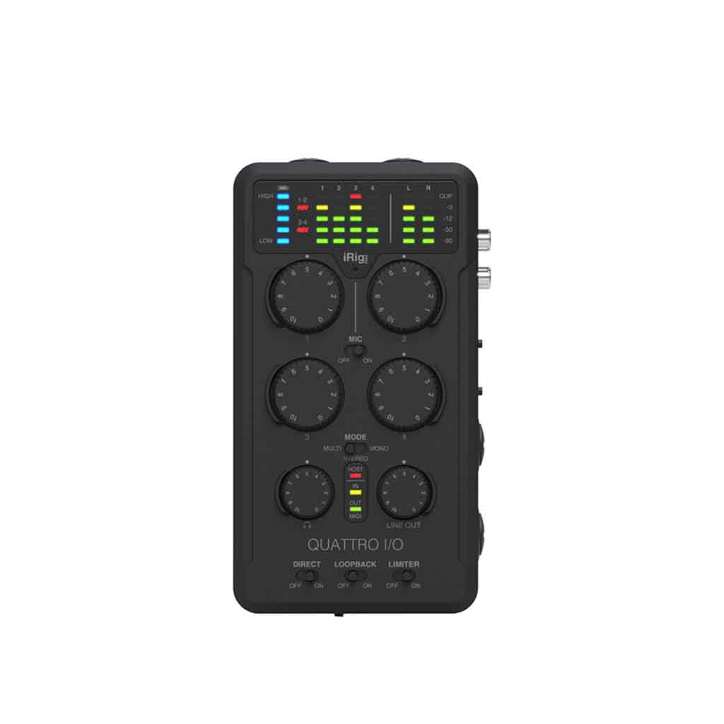 IK Multimedia iRig Pro Quattro I/O | Chính hãng - Trả góp 0%