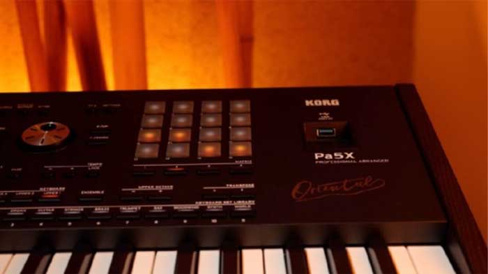 Trạm soạn nhạc Korg Pa5X Oriental 61 - Chính hãng