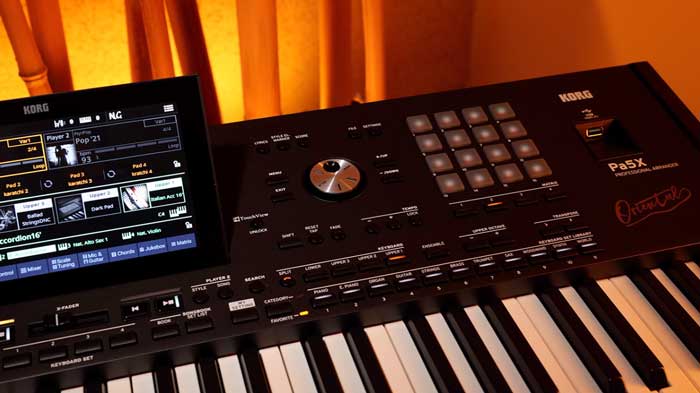 Trạm soạn nhạc Korg Pa5X Oriental 61 - Chính hãng