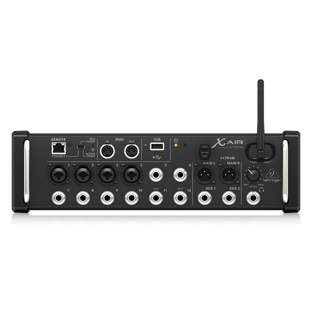 Máy trộn kỹ thuật số Behringer X Air XR12 | Chính hãng - Trả góp 0%